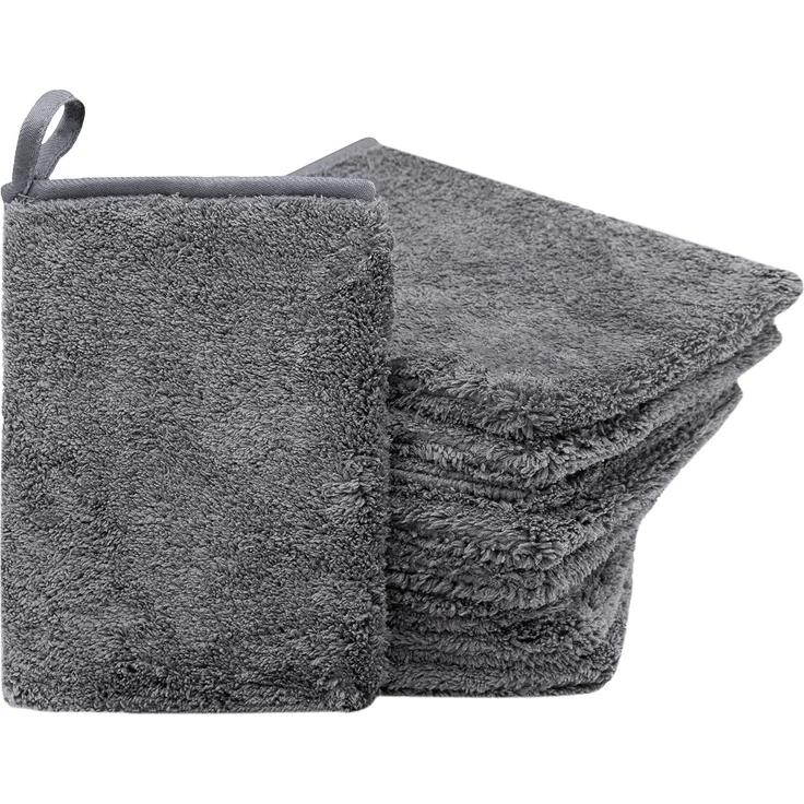 ZOLLNER Waschlappen, (9-St), 16 x 21 cm, 100% Polyester, vom Hotelwäschespezialisten – Bild 1