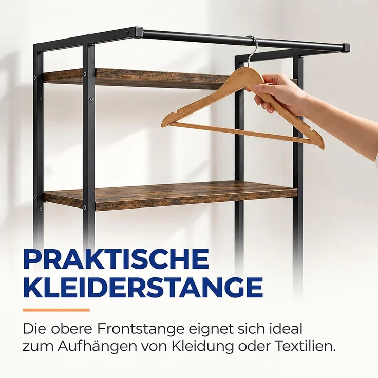 Relaxdays Waschmaschinenregal 3 Ablagen – Bild 8