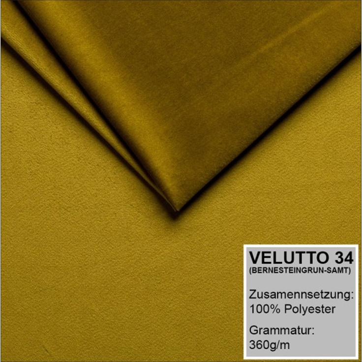 Polsterbett DONA 160x200 mit Matratze, Bettkasten und Lattenrost. Farbe: Bernesteigraun 34 – Bild 4
