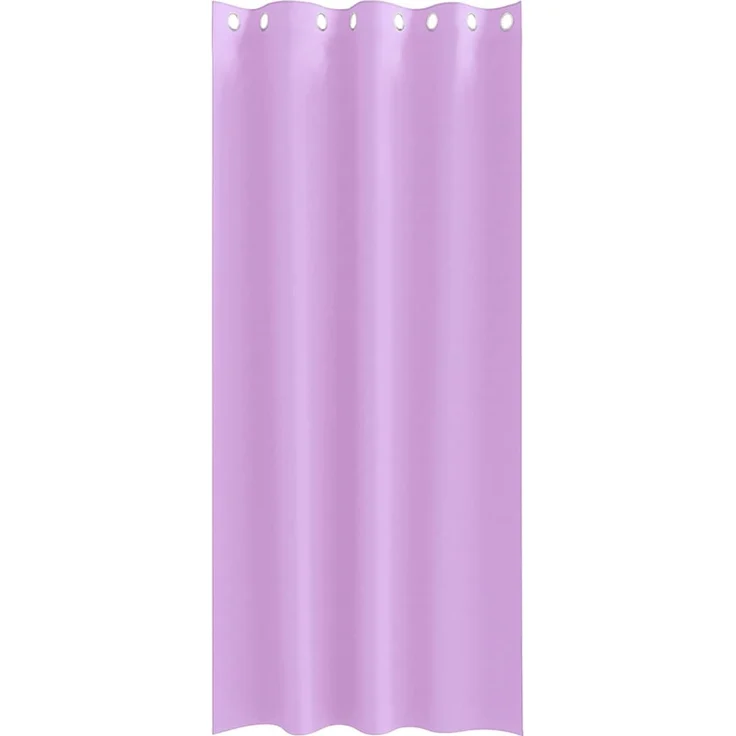 vidaXL Verdunkelungs-Vorhänge mit Ringen 2 stk. Lila 225 x 140 cm 4107380 – Bild 4