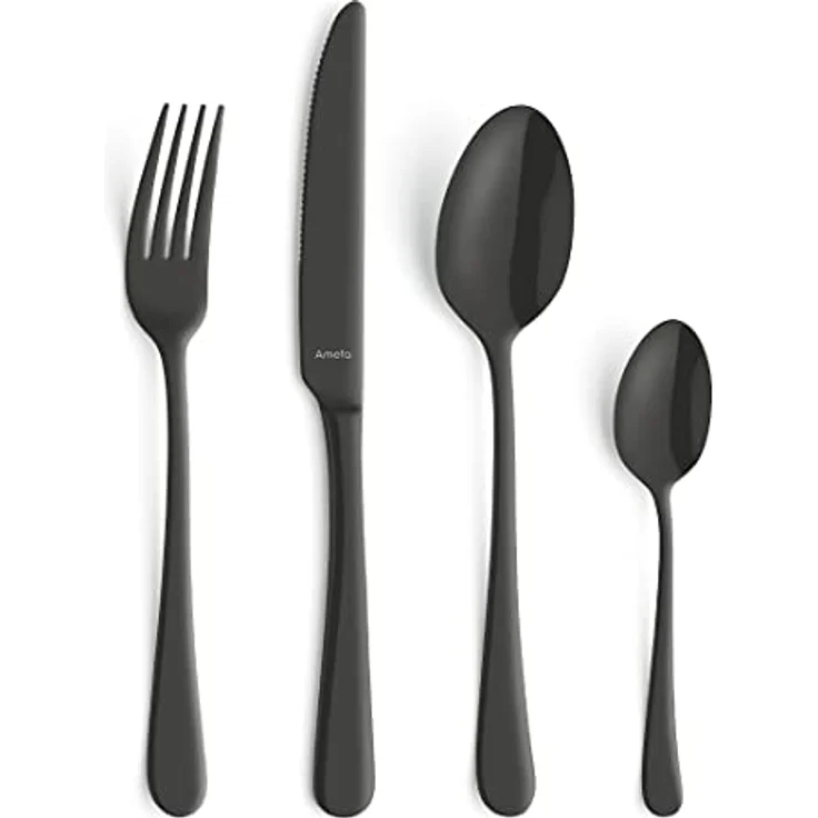 Amefa AUSTIN Besteckset 32-teilig PVD schwarz mattiert – Bild 2