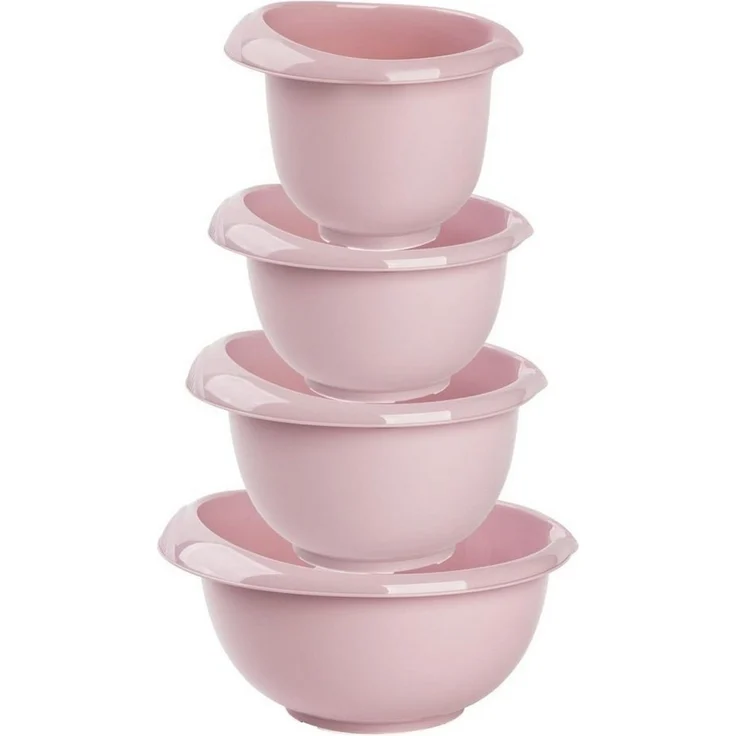 Engelland Rührschüssel Backschüssel-Set, Kunststoff, (Vorteils-Set, 4-tlg), spülmaschinengeeignet, mikrowellengeeignet, Ausgusslippe – Bild 5