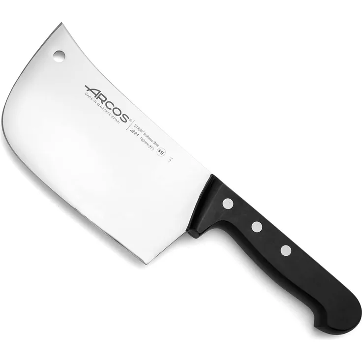 Arcos 282404 Hackmesser, Schwarz, 160 mm