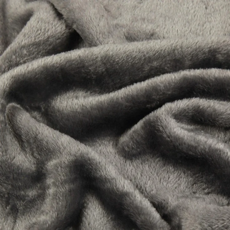 Kuscheldecke "Celina" Anthrazit 90x140 cm – Bild 2