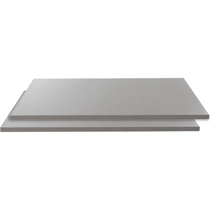 rauch Einlegeboden ORANGE, B 66 x T 48 cm, Grau, Texline Dekor, (2 St), Grau, Texline Dekor, mit 4 Bodenträgern, Made in Germany – Bild 5