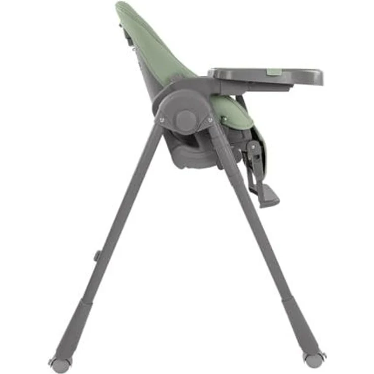 Kikkaboo Kombihochstuhl Kinderhochstuhl Pastello 2, klappbar höhenverstellbar Ablagefach Räder – Bild 4