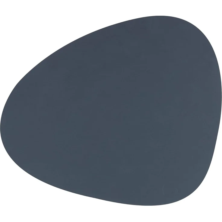 LIND DNA Table Mat Curve L 37x44 cm Nupo Dark Blue