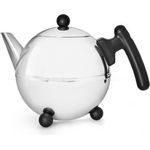 Bredemeijer Teekanne Bella Ronde 0,75l Edelstahl / schwarz 1303Z