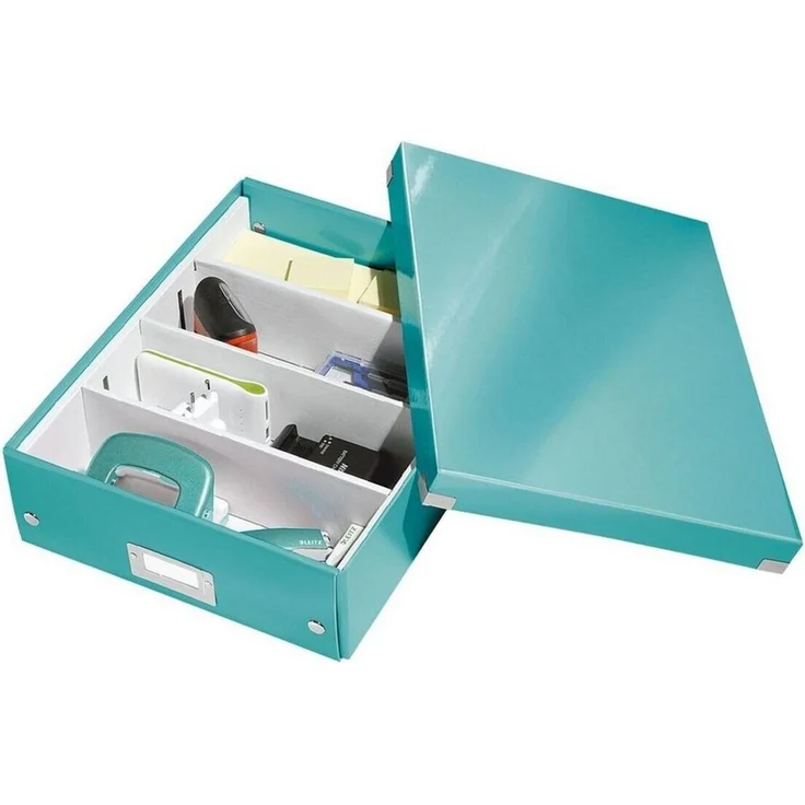 LEITZ Aufbewahrungsbox Click & Store, mit variabler Fächeraufteilung – Bild 3