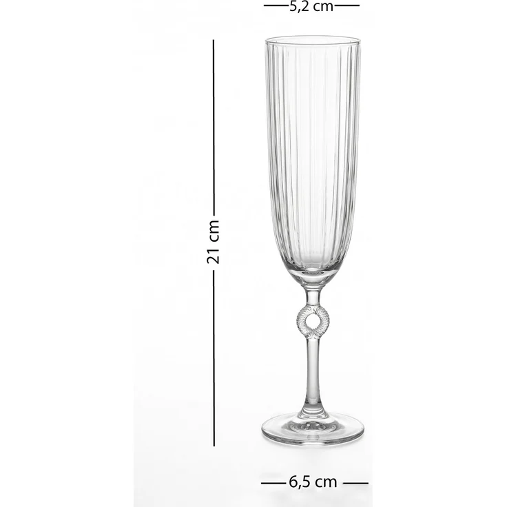Hermia Concept 'Elite Gold 150 - Gold' Gläser-Set (4-teilig), Gold, 5,2 x 5,2 x 21 cm, 150 ml – Bild 5