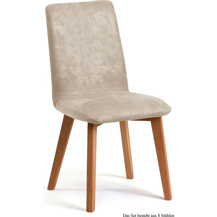 Esszimmerstuhl (8er-Set) Darci 47x92x60 Eiche geölt/Natur