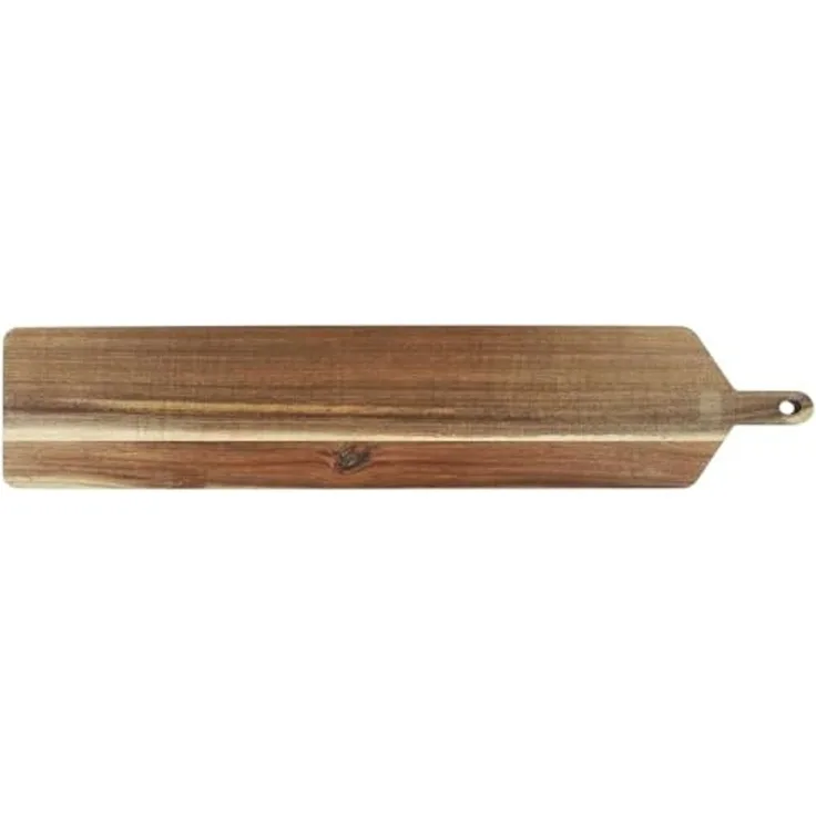 HOME DECO FACTORY, KA0283, Acacia Presentation Board 1M - Elegant Tray and Basket for Table Service, Ideal for Dinners and Buffets, Easy to Maintain, Brown