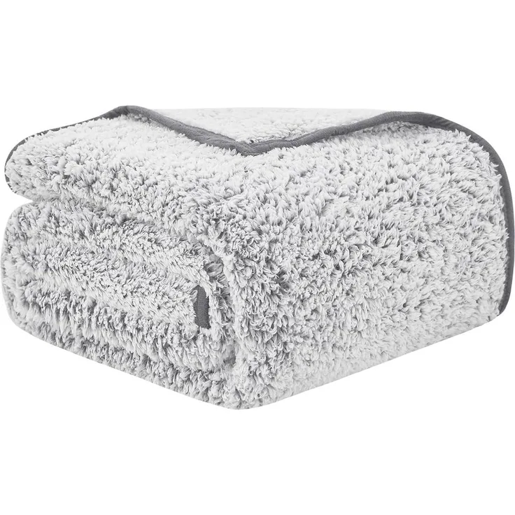 Sherpa Decke Kuscheldecke Flauschig Sofadecke Doppelgesicht Weich 130x150cm