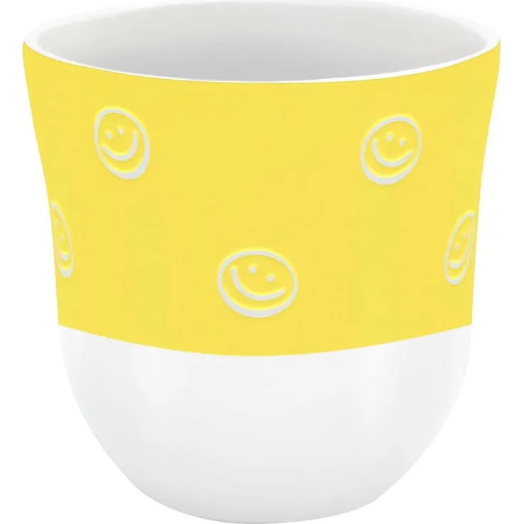 Becher Tasse Tee Kaffeetasse mit Gravur 40cl Geschenk Sheepworld HAPPY 74832