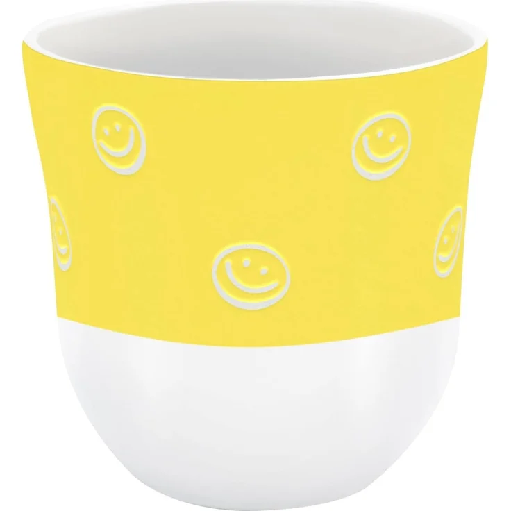 Becher Tasse Tee Kaffeetasse mit Gravur 40cl Geschenk Sheepworld HAPPY 74832