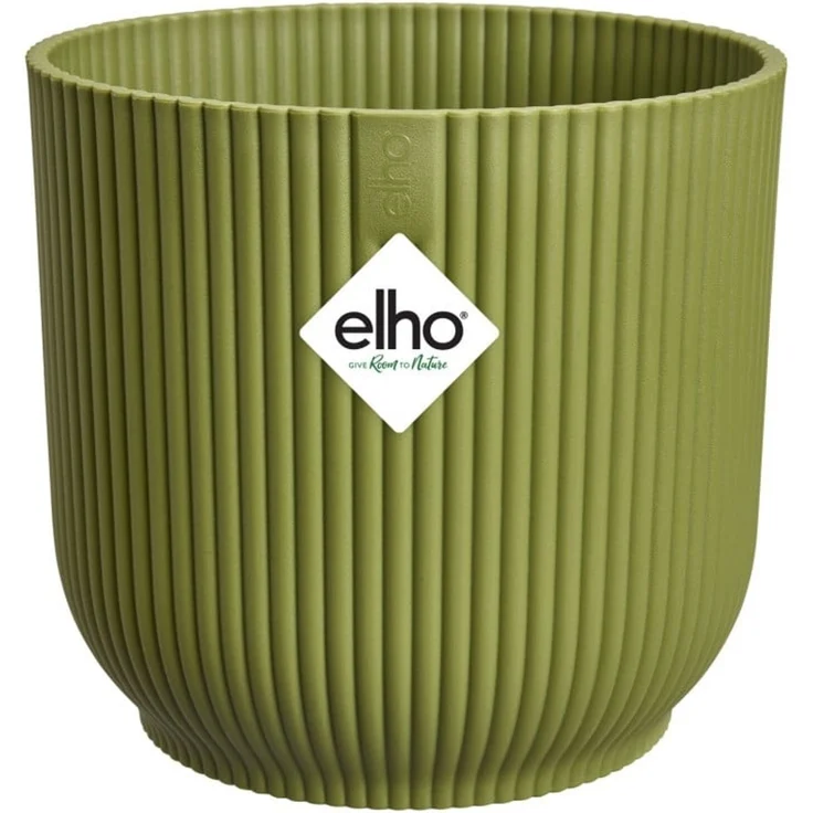 Elho Blumentopf Loft Urban Kunststoff thymiangrün Ø 18 x 17 cm – Bild 4