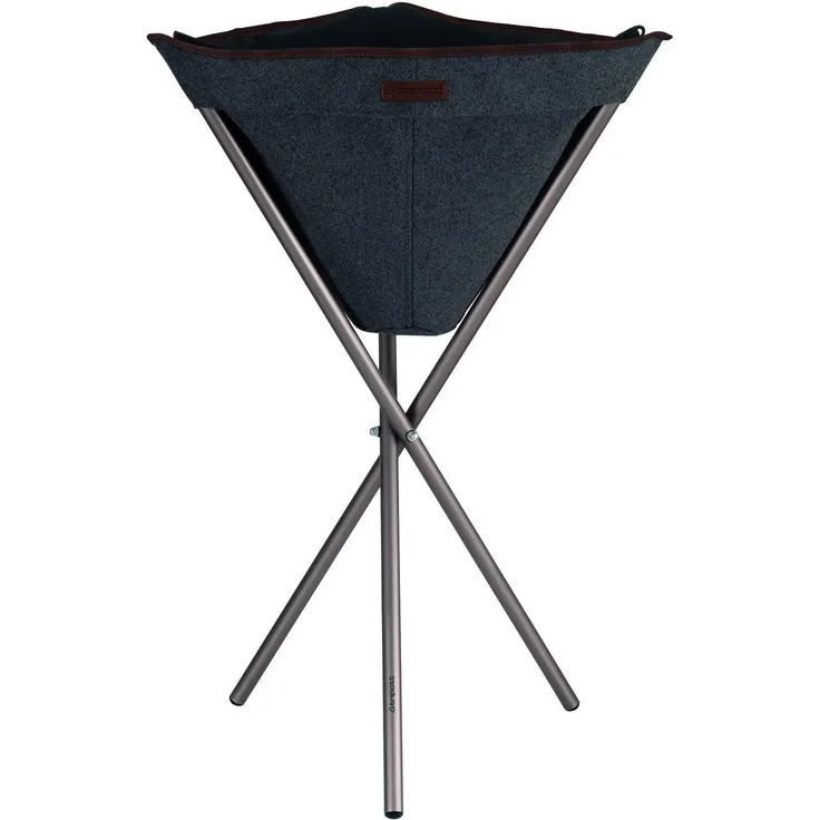 greemotion Tripott anthrazit mit eloxiertem Aluminium-Gestell , innovatives Pflanzgefäß flexibel einsetzbar, Pflanztasche aus 3-schichtigem Vlies, moderner Blumentopf mit 12 Liter Volumen
