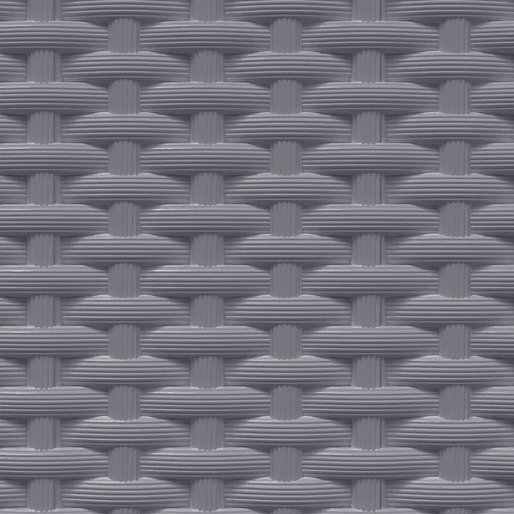 vidaXL Pflanzkübel 2 Stk. Blaugrau 30x30x37 cm Polypropylen 364180 – Bild 6