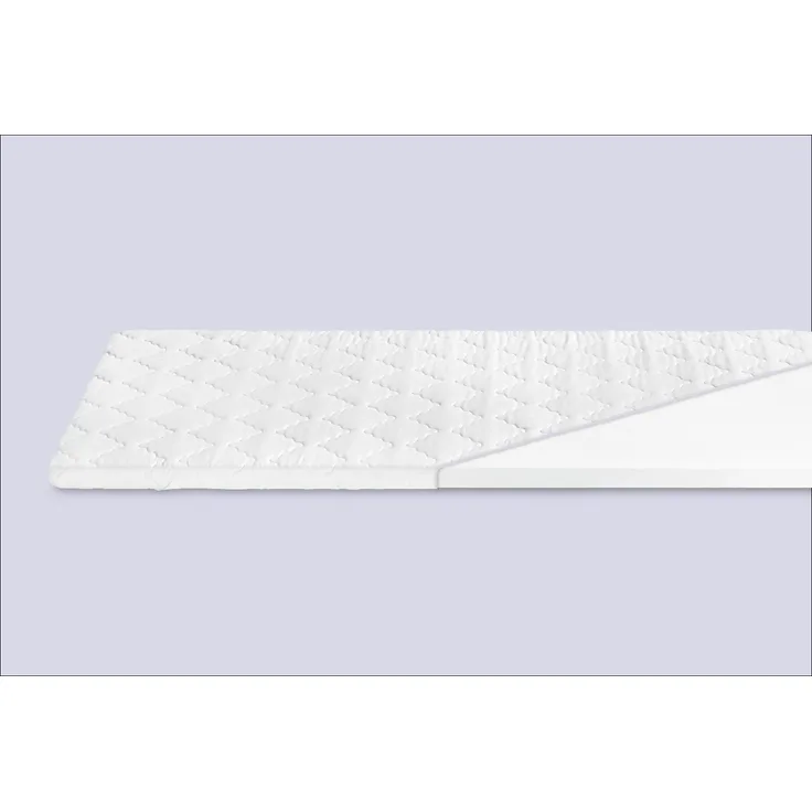 Badenia Trendline Topper Nightlife, Matratzenauflage, 6 cm Kaltschaum, hohe Druckentlastung, perfekte Körperanpassung, waschbarer Mikrofaserbezug