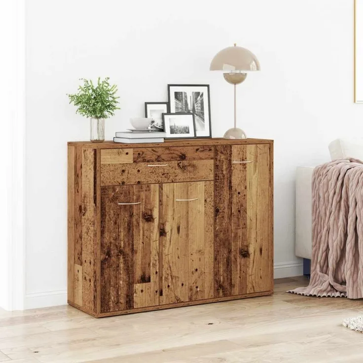 vidaXL Sideboard Altholz-Optik 88x30x70 cm Holzwerkstoff 861140