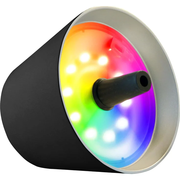Sompex Flaschenleuchte TOP 2.0 Schwarz LED RGBW mit Akku – Bild 3