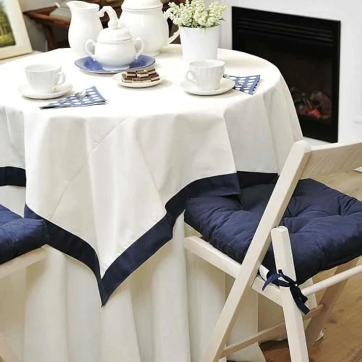 Mueblear 21000 gazte Tisch rund Holz ohne Nagellack, Holz, Sans Vernis, 40x55cm – Bild 2