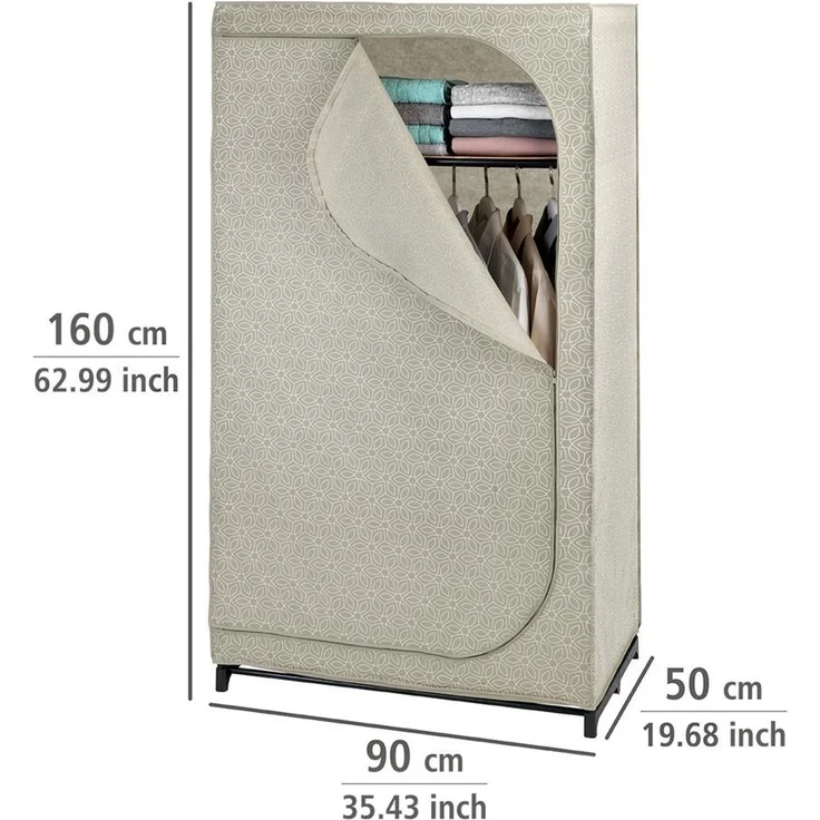 WENKO Kleiderschrank taupe – Bild 5