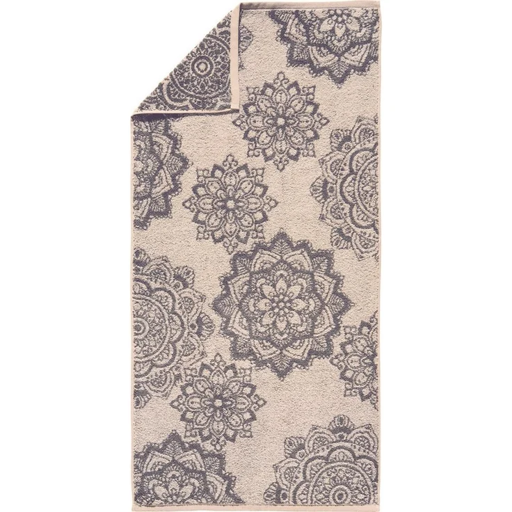 Erwin Müller Handtuch Handtuch "Bühl" 4er-Pack, Frottier/Jacquard, Walk-Frottier Motiv – Bild 2