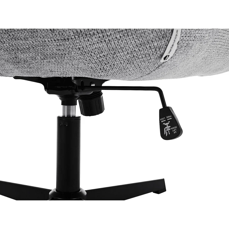 Vente-unique - SELENDO - Sessel mit gerader Rückenlehne - Metall - Grau - 68 x 77 x 104 cm – Bild 7