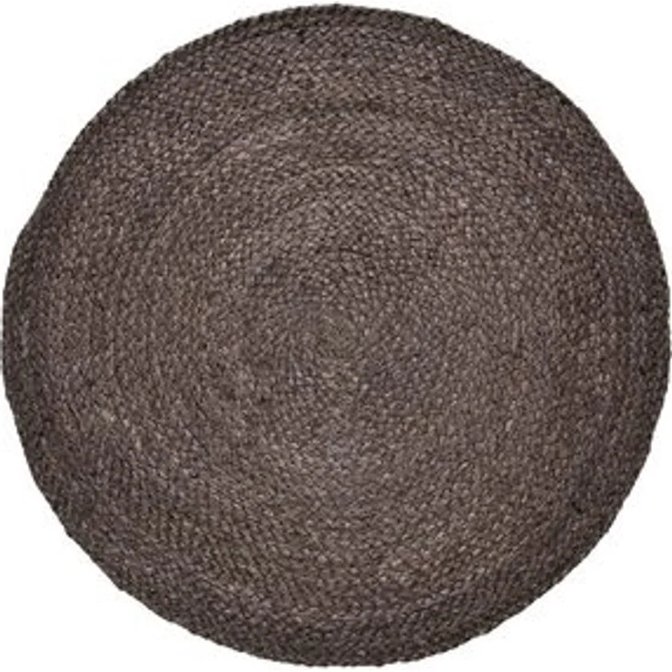 Marrakesch Orient & Mediterran Interior Teppich Ethno Boho Deko Jute Teppich Abrila Rund 100cm Braun – Bild 6