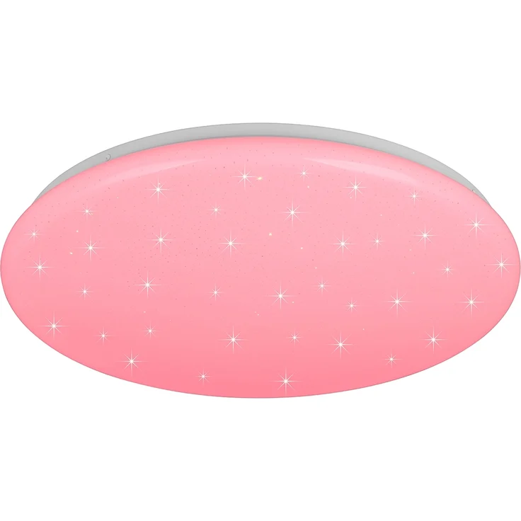 LED Deckenleuchte CETUS flach mit Fernbedienung, dimmbar, RGB, Weiß, Ø 48,5cm – Bild 8
