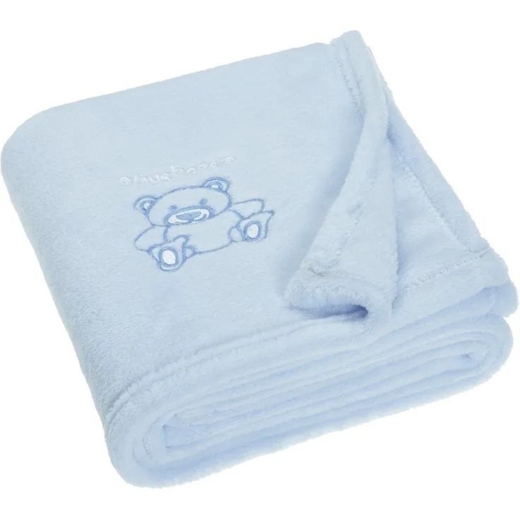 Playshoes Fleece-Decke Bär bleu Gr. 75x100 cm