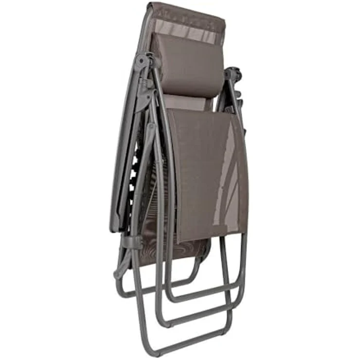 Lafuma RSXA CLIP XL Graphite Acier Relaxliege Batyline® Iso Sonnenliege LFM2057.8717 – Bild 4