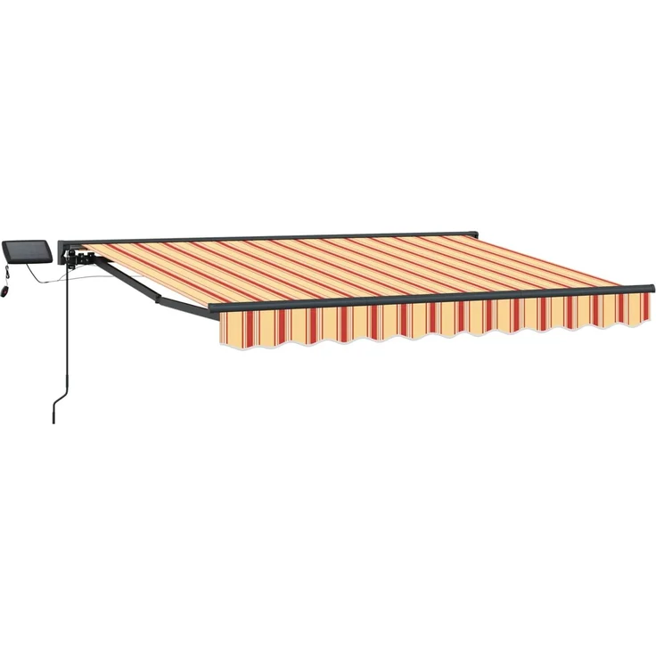 vidaXL Manueller Markisenrahmen mit LEDs 2,5 x 2 m 3420732 – Bild 2