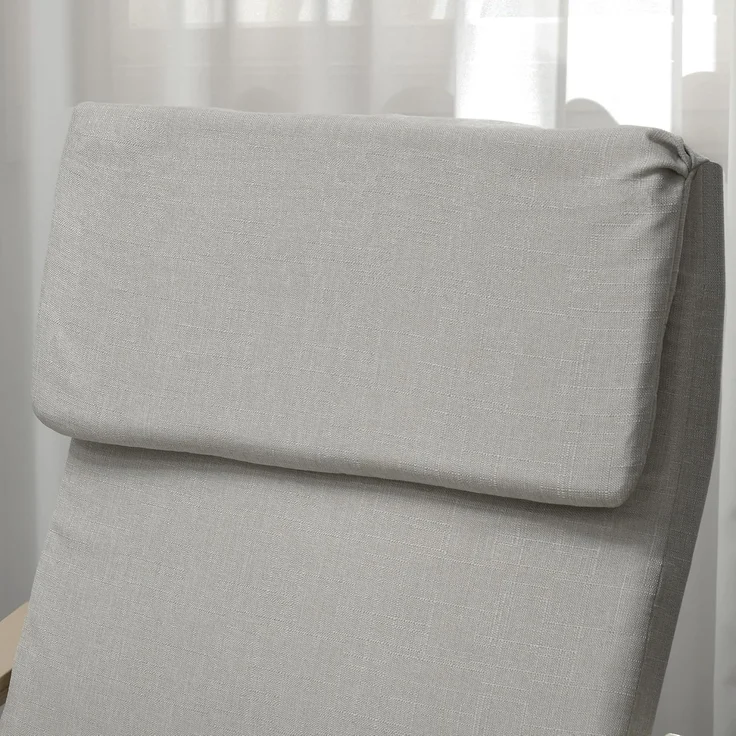 HOMCOM Relaxsessel Schwingsessel mit Fußhocker, Armlehne (Lesesessel, 2-St, Ruhesessel), für Garten, Balkon, Hellgrau – Bild 8