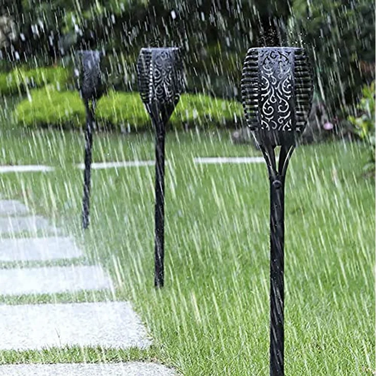 Gardlov Solarlampe für den Garten – Fackel 23559 – Bild 5