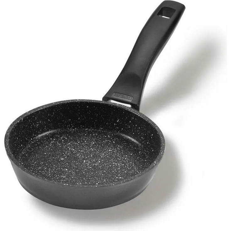 STONELINE Bratpfanne, Aluminium (1-tlg), mit echten Steinpartikeln, induktionsgeeignet, Designed in Germany