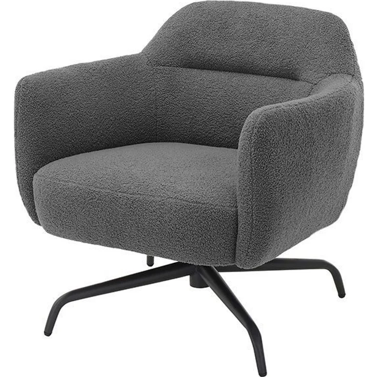 Loungesessel Tajo - Feinflor Anthrazit – Bild 2