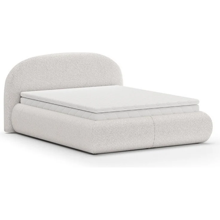 Beautysofa Polsterbett mit Bettkasten und Rahmen MOTTI, 140, 160 oder 180cm, mit oder ohne Matratze – Bild 1