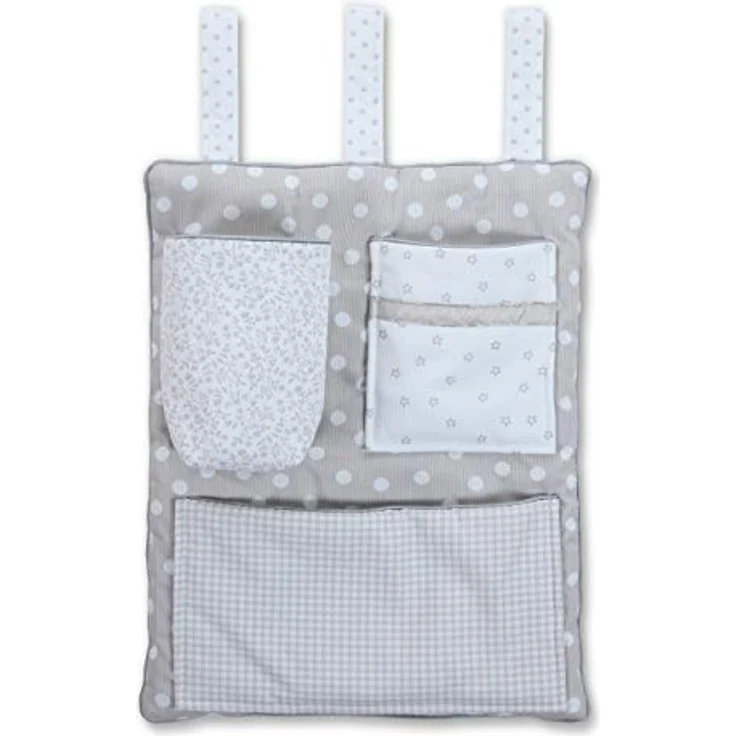 Babybay 'Utensilo' Betttasche grau – Bild 2