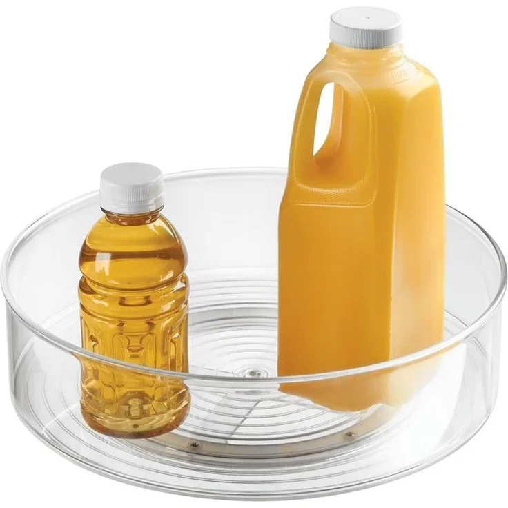 Drehteller Organizer Lazy Susan drehbares Ordnungssystem mDesign Transparent – Bild 9