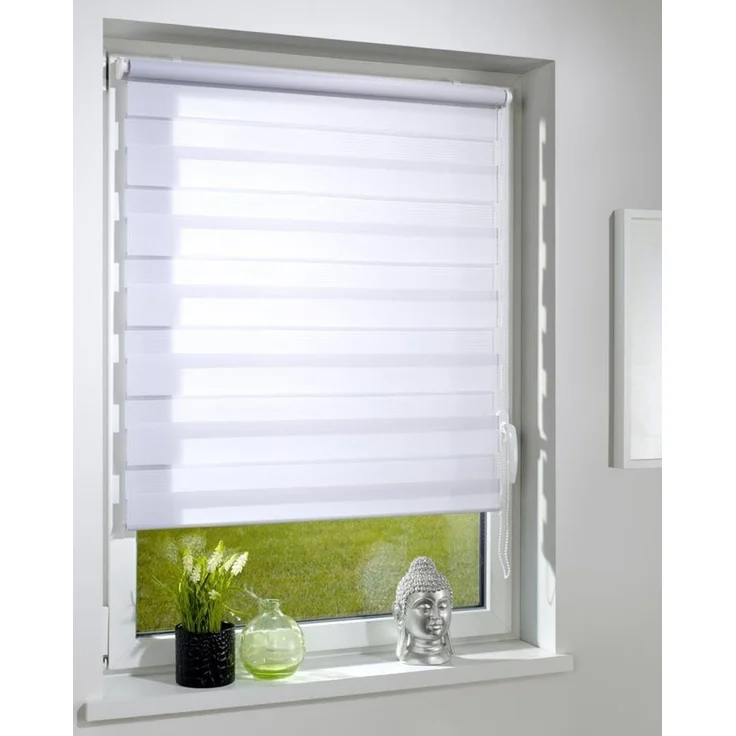 Doppelrollo Duo-Doppelrollo KLEMMFIX, DécoProfi, Lichtschutz, mit Bohren/ohne Bohren, Fenster- oder Wandmontage – Bild 3