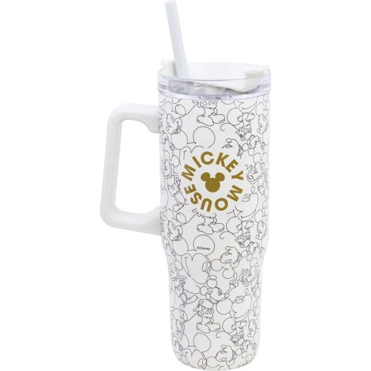 Disney Mickey Mouse Sipper Mug 920 ml Thermo Trinkbecher mit Griff – Bild 1
