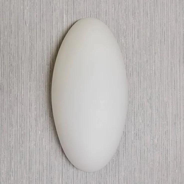 Lucande Wandleuchte Jemima, Glas Weiß IP20, 1 x 40 W – Bild 5