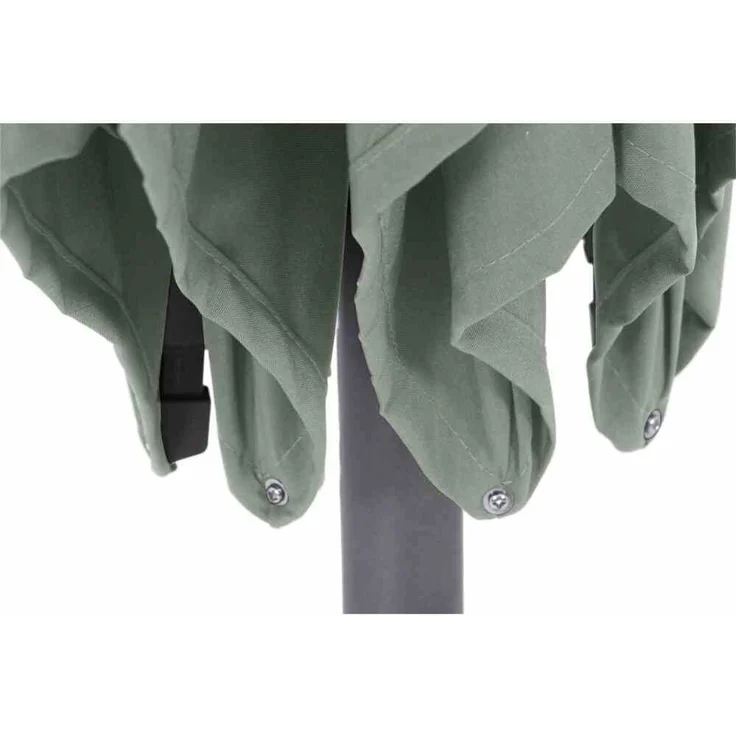 Avio Mittelstockschirm anthrazit/olive 250x200cm – Bild 9