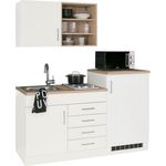 KOCHSTATION Pantryküche KS-Mali, Breite 160 cm, mit E-Geräten