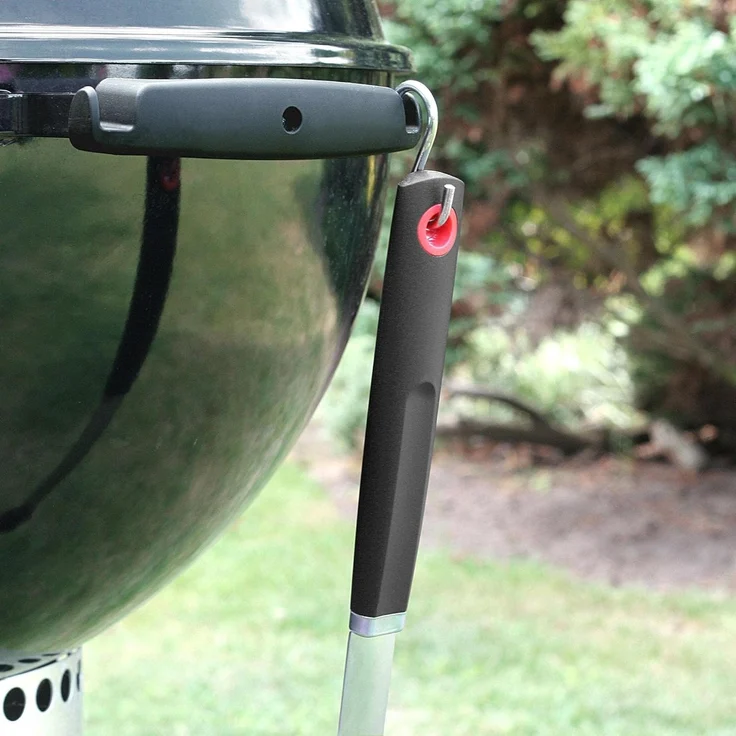 wenco Grillpinsel lang, 42 cm, Edelstahl/Silikon, Grillpinsel hitzebständig lang, Vielseitig verwendbar als Backpinsel, Küchenpinsel, BBQ Pinsel – Bild 5