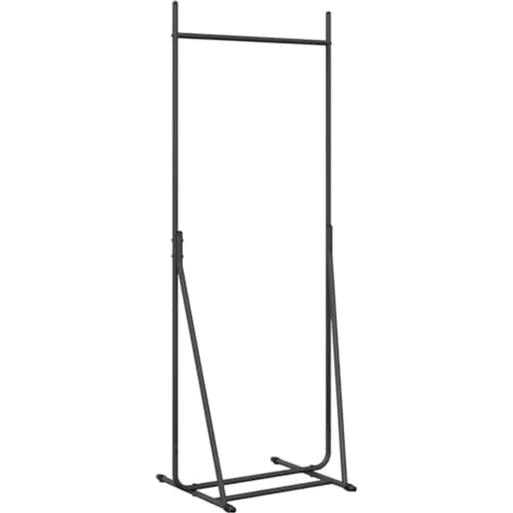 vidaXL Kleiderständer Schwarz 62 x 48 x 158 cm Stahl 868443 – Bild 10