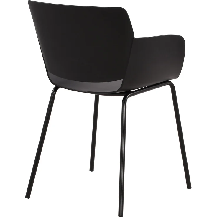 CLP Stuhl Alpena wetterfest mit Rückenlehne,schwarz – Bild 6