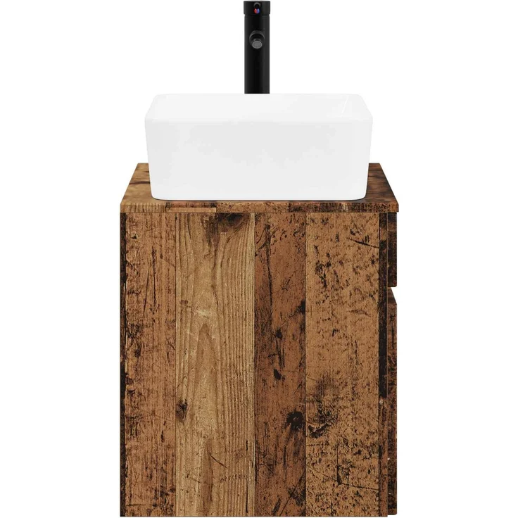 vidaXL Waschbeckenschrank Altholz 59 x 44,5 x 80 cm Holzwerkstoff 3404308 – Bild 6